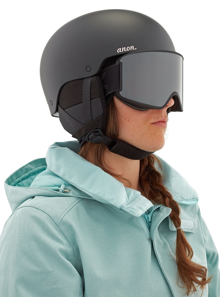 ANON WOMEN'S GRETA 3 HELMET - BLACK | 5-0 Boardshop